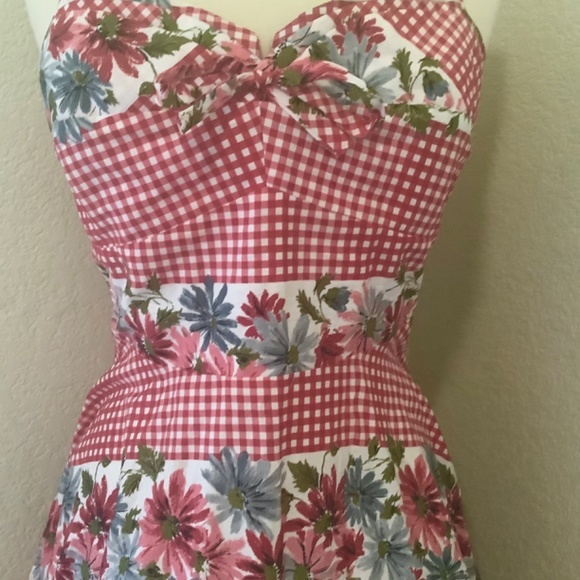 RARE L XL SHELLIE Vintage Repro PICNIC Dress by Retrospec’d Gingham AU16 US 12 - Picture 5 of 8